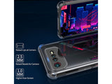 Hoch transparenter TPU Gummi Schutz Handy Hülle Clear Case klar mit verstärkten Schutzecken Bumper für das Asus ROG Phone 6 Pro Display und Gehäuse in transparent von Screenguard