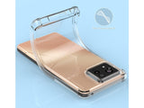 Hoch transparenter TPU Gummi Schutz Handy Hülle Clear Case klar mit verstärkten Schutzecken Bumper für das Asus Zenfone 11 Ultra Display und Gehäuse in transparent von Screenguard