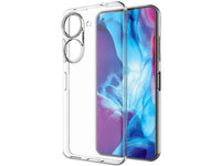 Gummi Hülle für Asus Zenfone 9 aus flexiblem Soft TPU, kristallklar und transparent von Screenguard