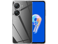 Gummi Hülle für Asus Zenfone 9 aus flexiblem Soft TPU, kristallklar und transparent von Screenguard