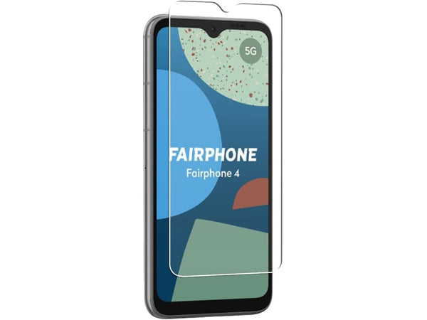 Case Friendly Screen Protector Handy Display Schutz Panzerglas Folie aus echtem 9H 2.5D Glas für Abdeckung des Fairphone 4 Displays in transparent von Screenguard