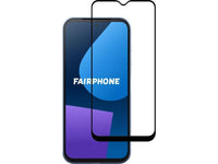 100% Fullscreen Curved Screen Protector Handy Display Schutz Glas für komplette Abdeckung des Fairphone 5 Display in schwarz von Screenguard