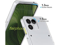 Gummi Hülle für Fairphone (Gen. 6) aus flexiblem Soft TPU, kristallklar und transparent von Screenguard