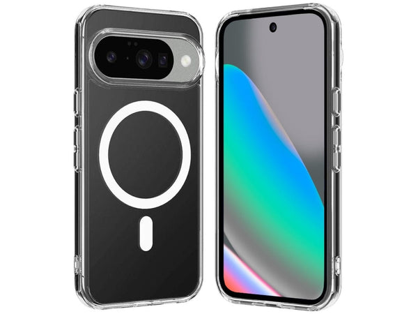 Das Magnetic MagSafe Clear Case von Screenguard schützt Ihr Google Pixel 10 effektiv vor Schäden bei Sturz oder Stoss. Erhöhter Rahmen rund um das Display und Kamera gegen Kratzer und Dellen. Transparenter Schutz mit Magnetring. Zum Wireless Aufladen mit MagSafe kompatiblen Zubehör.