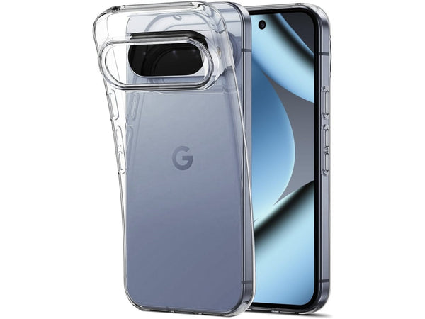 Gummi Hülle für Google Pixel 10 Pro aus flexiblem Soft TPU, kristallklar und transparent von Screenguard