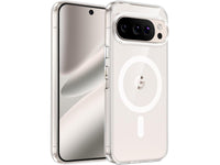 Das Magnetic MagSafe Clear Case von Screenguard schützt Ihr Google Pixel 10 Pro effektiv vor Schäden bei Sturz oder Stoss. Erhöhter Rahmen rund um das Display und Kamera gegen Kratzer und Dellen. Transparenter Schutz mit Magnetring. Zum Wireless Aufladen mit MagSafe kompatiblen Zubehör.