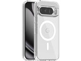 Das Magnetic MagSafe Clear Case von Screenguard schützt Ihr Google Pixel 10 Pro XL effektiv vor Schäden bei Sturz oder Stoss. Erhöhter Rahmen rund um das Display und Kamera gegen Kratzer und Dellen. Transparenter Schutz mit Magnetring. Zum Wireless Aufladen mit MagSafe kompatiblen Zubehör.