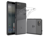 Gummi Hülle für Google Pixel 2 aus flexiblem Soft TPU, kristallklar und transparent von Screenguard