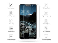 Case Friendly Screen Protector Handy Display Schutz Panzerglas Folie aus echtem 9H 2.5D Glas für Abdeckung des Google Pixel 3 Displays in transparent von Screenguard