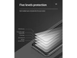 100% Fullscreen Curved Screen Protector Handy Display Schutz Glas für komplette Abdeckung des Google Pixel 4a Display in schwarz von Screenguard