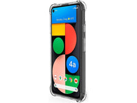 Hoch transparenter TPU Gummi Schutz Handy Hülle Clear Case klar mit verstärkten Schutzecken Bumper für das Google Pixel 4a 5G Display und Gehäuse in transparent von Screenguard