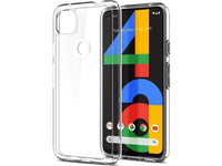 Gummi Hülle für Google Pixel 4a 5G aus flexiblem Soft TPU, kristallklar und transparent von Screenguard