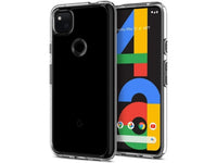 Gummi Hülle für Google Pixel 4a 5G aus flexiblem Soft TPU, kristallklar und transparent von Screenguard