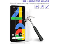 Case Friendly Screen Protector Handy Display Schutz Panzerglas Folie aus echtem 9H 2.5D Glas für Abdeckung des Google Pixel 4a 5G Displays in transparent von Screenguard