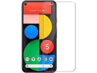 Case Friendly Screen Protector Handy Display Schutz Panzerglas Folie aus echtem 9H 2.5D Glas für Abdeckung des Google Pixel 5 Displays in transparent von Screenguard