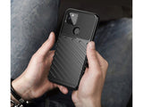 Moderne Design Hülle Cover für das Google Pixel 5 mit Stripes zum Schutz von Kratzern, Dellen, Display aus TPU Gummi in schwarz von Screenguard