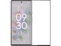 100% Fullscreen Curved Screen Protector Handy Display Schutz Glas für komplette Abdeckung des Google Pixel 7 Display in schwarz von Screenguard