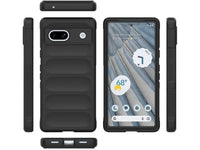 Screenguard CloudCase Handyhülle für Google Pixel 7a gegen Sturzschäden, Dellen, Kratzern. Mit Kameraschutz, erhöhtem Rahmen und Airbag Cushions für vollumfänglichen Schutz.