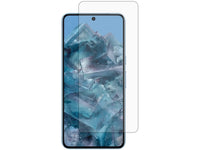 Case Friendly Screen Protector Handy Display Schutz Panzerglas Folie aus echtem 9H 2.5D Glas für Abdeckung des Google Pixel 8 Pro Displays in transparent von Screenguard