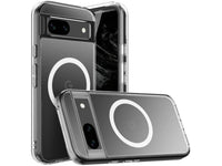 Das Magnetic MagSafe Clear Case von Screenguard schützt Ihr Google Pixel 8a effektiv vor Schäden bei Sturz oder Stoss. Erhöhter Rahmen rund um das Display und Kamera gegen Kratzer und Dellen. Transparenter Schutz mit Magnetring. Zum Wireless Aufladen mit MagSafe kompatiblen Zubehör.
