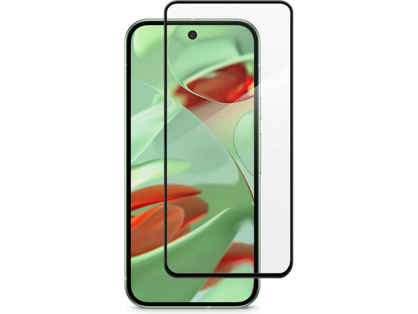 100% Fullscreen Curved Screen Protector Handy Display Schutz Glas für komplette Abdeckung des Google Pixel 9 Display in schwarz von Screenguard