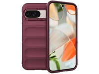 Screenguard CloudCase Handyhülle für Google Pixel 9 gegen Sturzschäden, Dellen, Kratzern. Mit Kameraschutz, erhöhtem Rahmen und Airbag Cushions für vollumfänglichen Schutz.