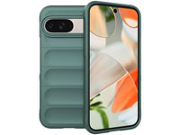Screenguard CloudCase Handyhülle für Google Pixel 9 gegen Sturzschäden, Dellen, Kratzern. Mit Kameraschutz, erhöhtem Rahmen und Airbag Cushions für vollumfänglichen Schutz.