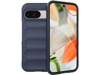 Screenguard CloudCase Handyhülle für Google Pixel 9 gegen Sturzschäden, Dellen, Kratzern. Mit Kameraschutz, erhöhtem Rahmen und Airbag Cushions für vollumfänglichen Schutz.