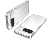 Gummi Hülle für Google Pixel 9 aus flexiblem Soft TPU, kristallklar und transparent von Screenguard