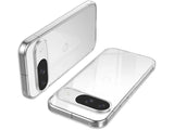 Gummi Hülle für Google Pixel 9 aus flexiblem Soft TPU, kristallklar und transparent von Screenguard