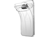 Gummi Hülle für Google Pixel 9 aus flexiblem Soft TPU, kristallklar und transparent von Screenguard
