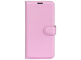 Lederhülle Karten Wallet Ledertasche Etui für Google Pixel 9 in rosa von Screenguard