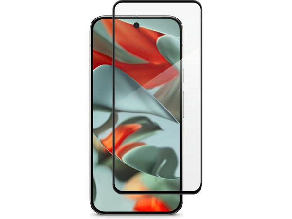100% Fullscreen Curved Screen Protector Handy Display Schutz Glas für komplette Abdeckung des Google Pixel 9 Pro Display in schwarz von Screenguard