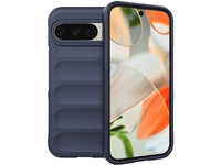 Screenguard CloudCase Handyhülle für Google Pixel 9 Pro gegen Sturzschäden, Dellen, Kratzern. Mit Kameraschutz, erhöhtem Rahmen und Airbag Cushions für vollumfänglichen Schutz.