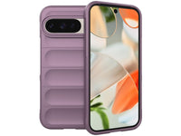 Screenguard CloudCase Handyhülle für Google Pixel 9 Pro gegen Sturzschäden, Dellen, Kratzern. Mit Kameraschutz, erhöhtem Rahmen und Airbag Cushions für vollumfänglichen Schutz.