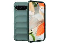 Screenguard CloudCase Handyhülle für Google Pixel 9 Pro XL gegen Sturzschäden, Dellen, Kratzern. Mit Kameraschutz, erhöhtem Rahmen und Airbag Cushions für vollumfänglichen Schutz.