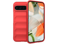 Screenguard CloudCase Handyhülle für Google Pixel 9 Pro XL gegen Sturzschäden, Dellen, Kratzern. Mit Kameraschutz, erhöhtem Rahmen und Airbag Cushions für vollumfänglichen Schutz.