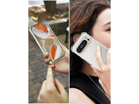 Hoch transparenter TPU Gummi Schutz Handy Hülle Clear Case klar mit verstärkten Schutzecken Bumper für das Google Pixel 9 Pro XL Display und Gehäuse in transparent von Screenguard