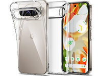 Gummi Hülle für Google Pixel 9 Pro XL aus flexiblem Soft TPU, kristallklar und transparent von Screenguard
