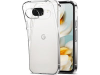 Gummi Hülle für Google Pixel 9a aus flexiblem Soft TPU, kristallklar und transparent von Screenguard