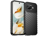 Moderne Design Hülle Cover für das Google Pixel 9a mit Stripes zum Schutz von Kratzern, Dellen, Display aus TPU Gummi in schwarz von Screenguard