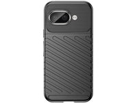 Moderne Design Hülle Cover für das Google Pixel 9a mit Stripes zum Schutz von Kratzern, Dellen, Display aus TPU Gummi in schwarz von Screenguard