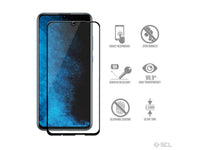 100% Fullscreen Curved Screen Protector Handy Display Schutz Glas für komplette Abdeckung des Honor 10 Lite Display in schwarz von Screenguard