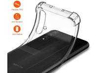 Hoch transparenter TPU Gummi Schutz Handy Hülle Clear Case klar mit verstärkten Schutzecken Bumper für das Honor 20 Display und Gehäuse in transparent von Screenguard