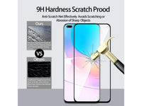 100% Fullscreen Curved Screen Protector Handy Display Schutz Glas für komplette Abdeckung des Honor 50 Lite Display in schwarz von Screenguard