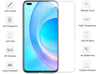 Case Friendly Screen Protector Handy Display Schutz Panzerglas Folie aus echtem 9H 2.5D Glas für Abdeckung des Honor 50 Lite Displays in transparent von Screenguard