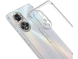 Gummi Hülle für Honor 50 Pro aus flexiblem Soft TPU, kristallklar und transparent von Screenguard