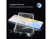 Hoch transparenter TPU Gummi Schutz Handy Hülle Clear Case klar mit verstärkten Schutzecken Bumper für das Honor Magic4 Lite 5G Display und Gehäuse in transparent von Screenguard