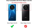 Hoch transparenter TPU Gummi Schutz Handy Hülle Clear Case klar mit verstärkten Schutzecken Bumper für das Honor Magic4 Lite 5G Display und Gehäuse in transparent von Screenguard