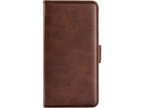 Veganes Flip Case Leder Etui Hülle mit Karten Fächer und Sichtfenster für Honor Magic4 Lite 5G in mokka von Screenguard